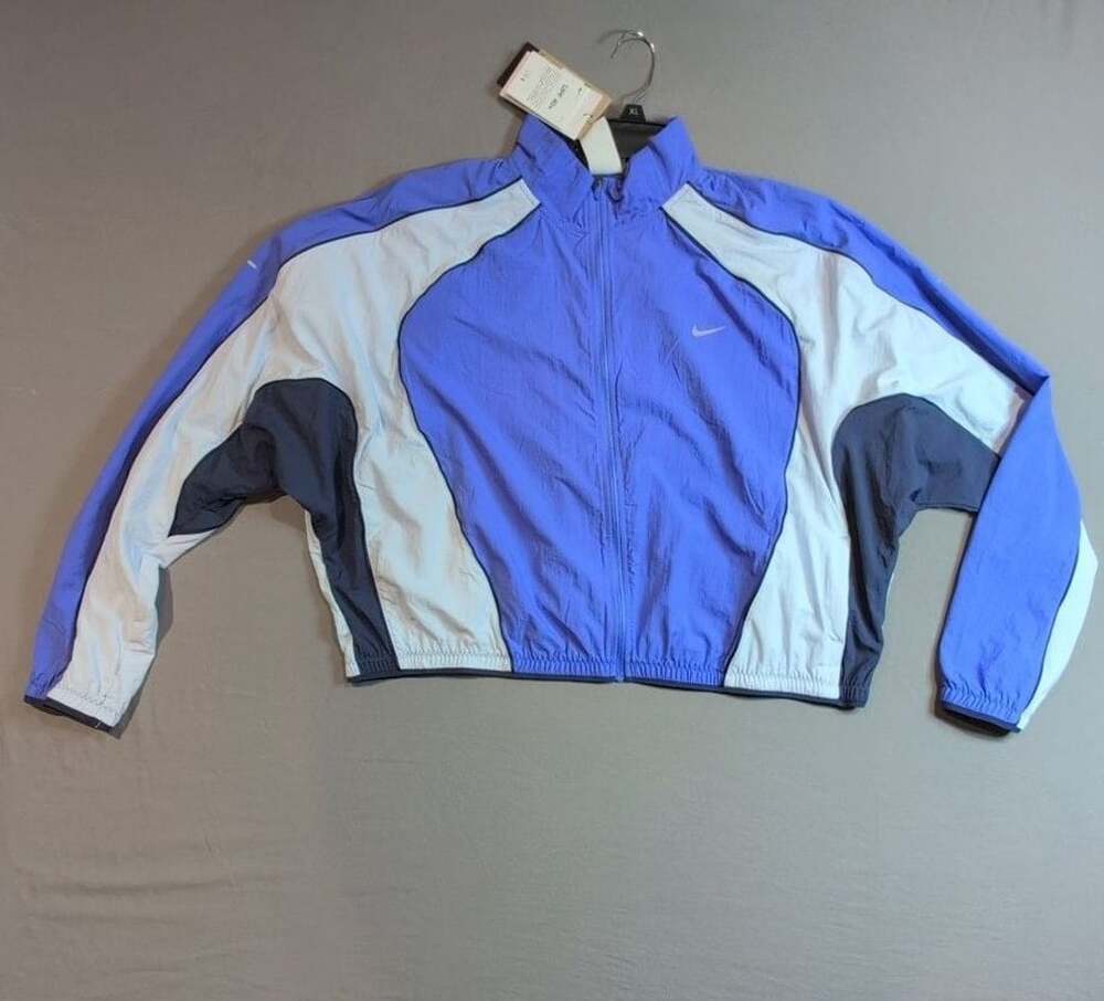 Nike Swift Repel UV Running Jacket Size XL Purple/ White